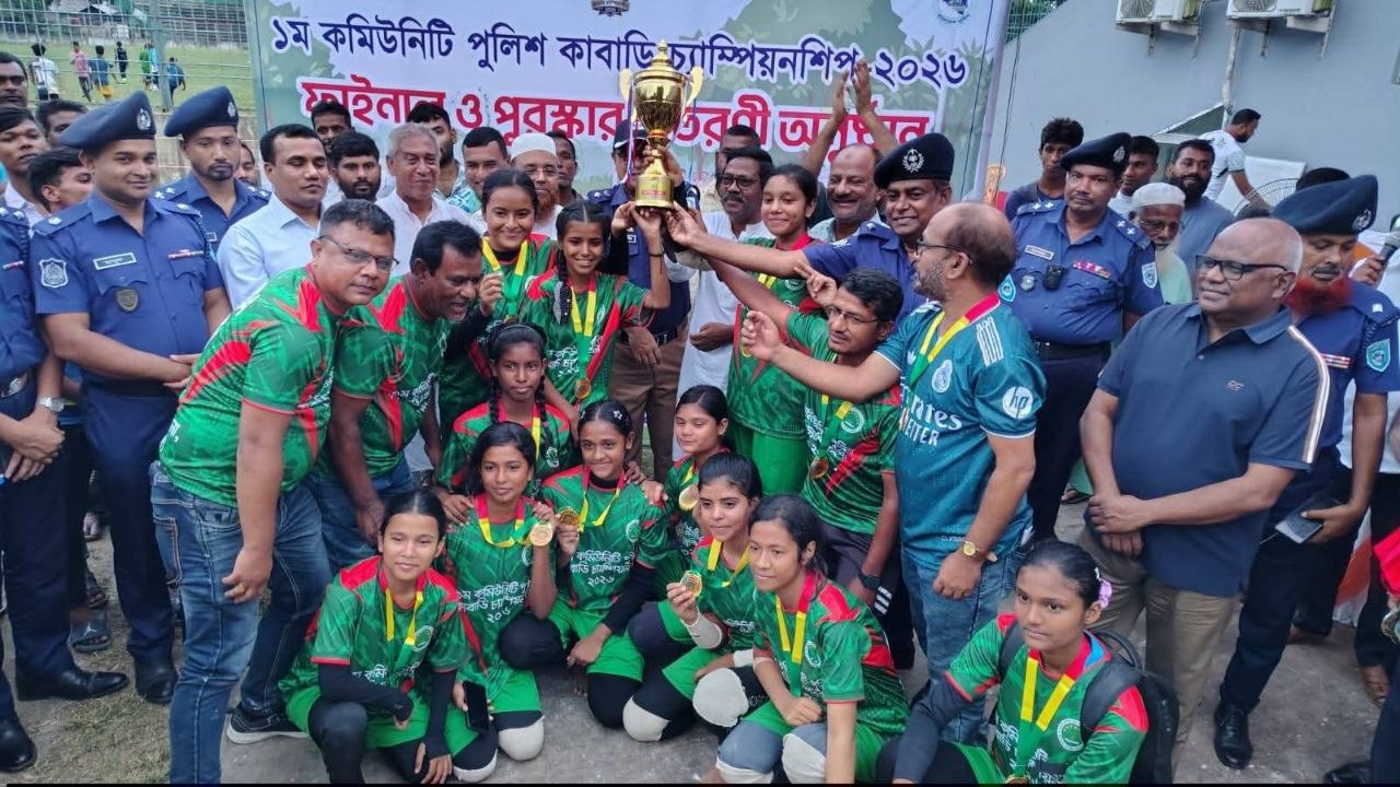 কাবাডিতে নাগেশ্বরী নারী দলের বাজিমাত, জেলা চ্যাম্পিয়ন হয়ে বিভাগীয় পর্যায়ে
