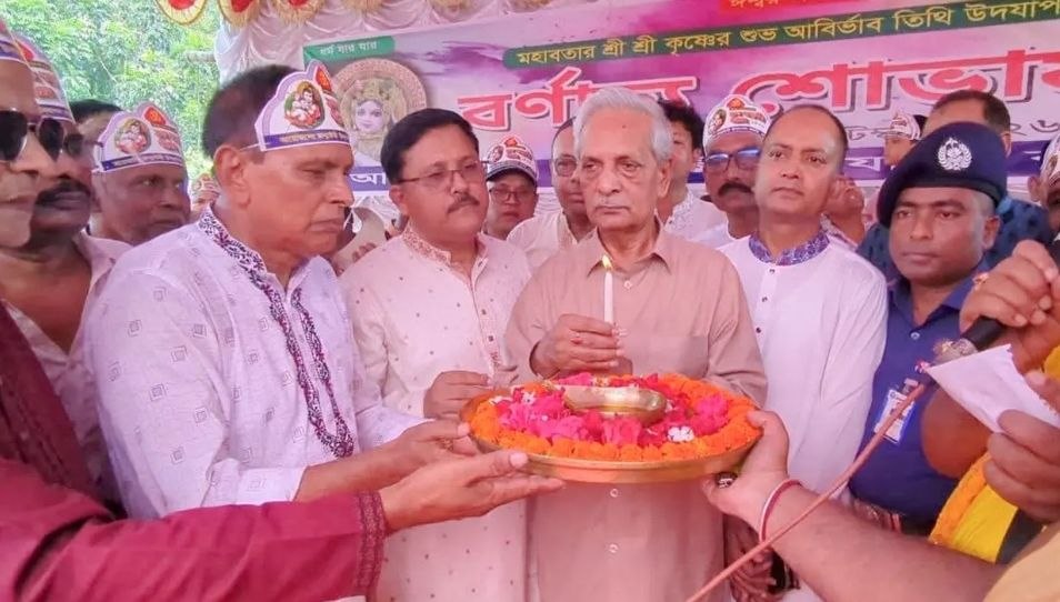 মাগুরায় জন্মাষ্টমীর আয়োজনে সম্প্রীতি ও মানবকল্যাণের আহ্বান
